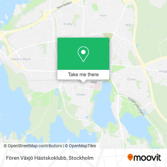 Fören Växjö Hästskoklubb map