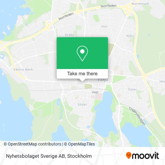 Nyhetsbolaget Sverige AB map