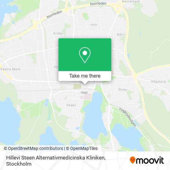 Hillevi Steen Alternativmedicinska Kliniken map