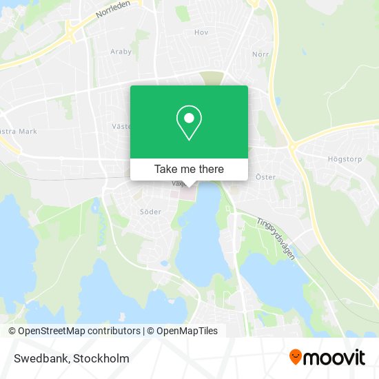 Swedbank map