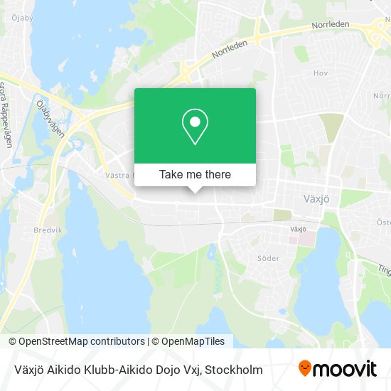 Växjö Aikido Klubb-Aikido Dojo Vxj map