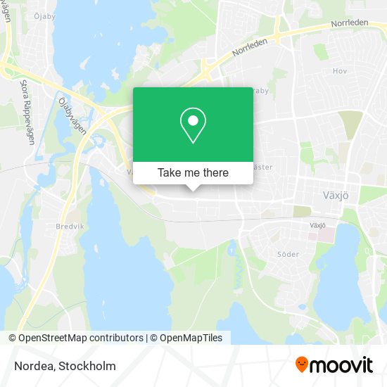 Nordea map