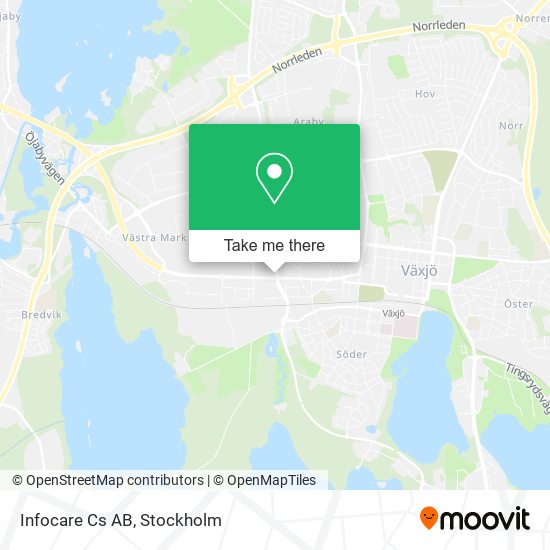 Infocare Cs AB map