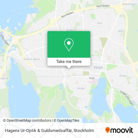 Hagens Ur-Optik & Guldsmedsaffär map