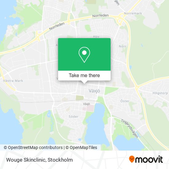 Wouge Skinclinic map