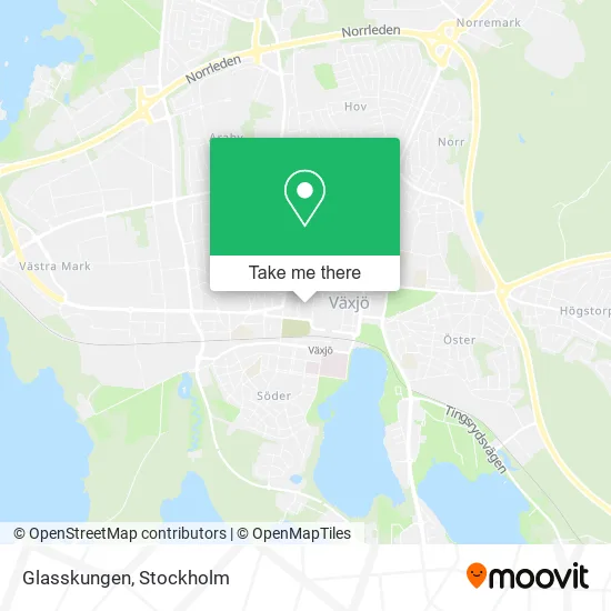 Glasskungen map