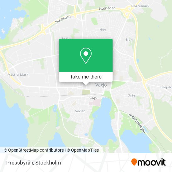 Pressbyrån map