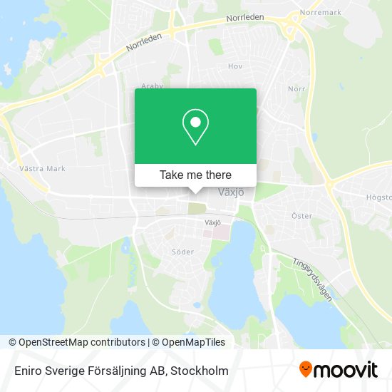 Eniro Sverige Försäljning AB map