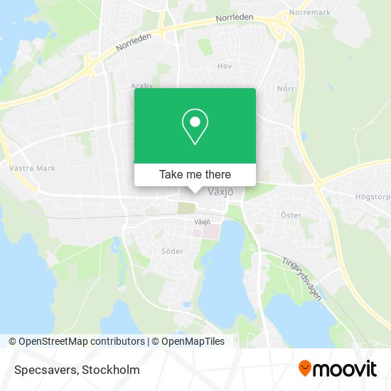 Specsavers map