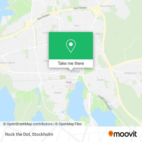 Rock the Dot map