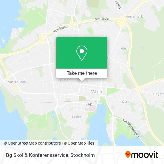 Bg Skol & Konferensservice map