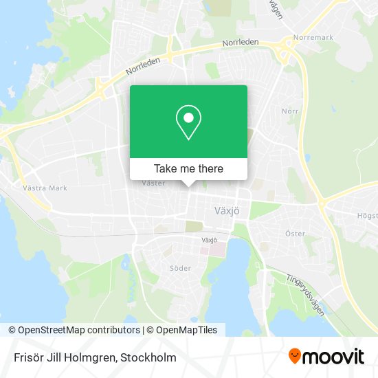 Frisör Jill Holmgren map
