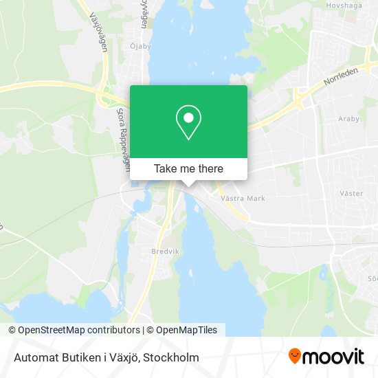 Automat Butiken i Växjö map