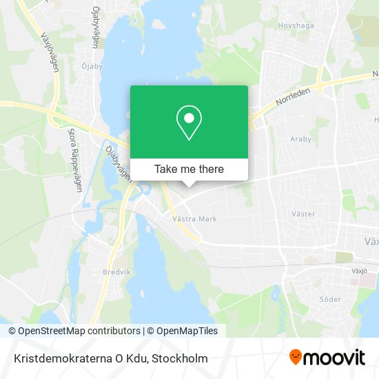 Kristdemokraterna O Kdu map