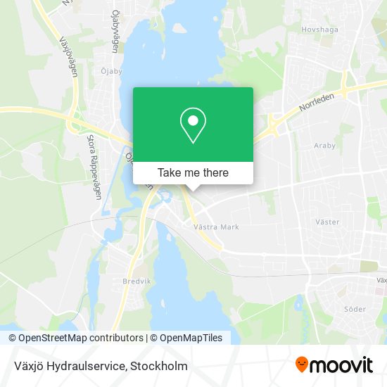 Växjö Hydraulservice map