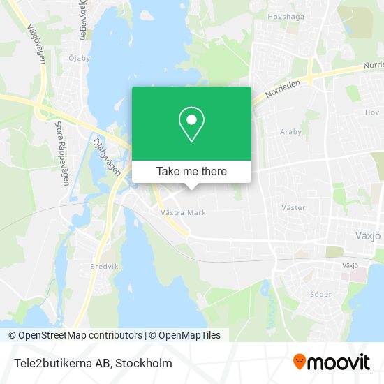 Tele2butikerna AB map