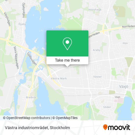 Västra industriområdet map