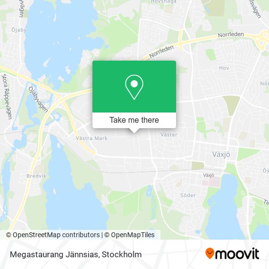 Megastaurang Jännsias map