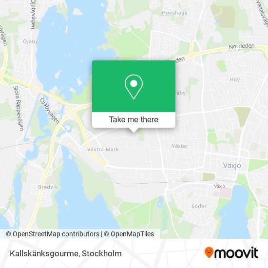 Kallskänksgourme map