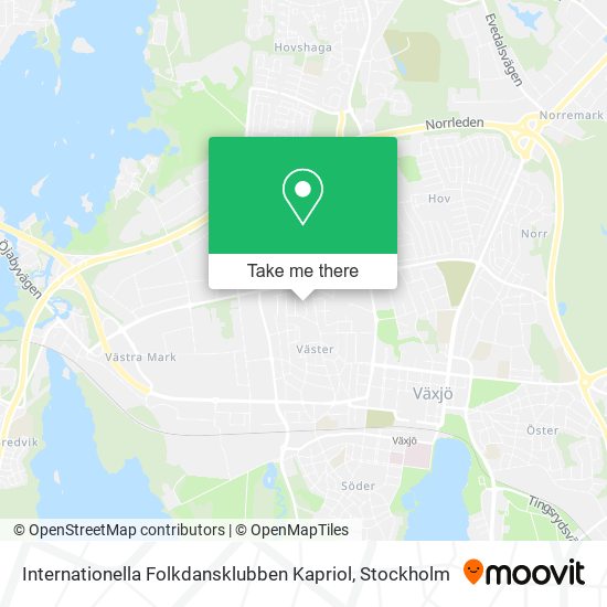 Internationella Folkdansklubben Kapriol map