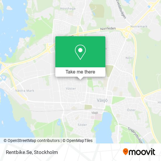 Rentbike.Se map