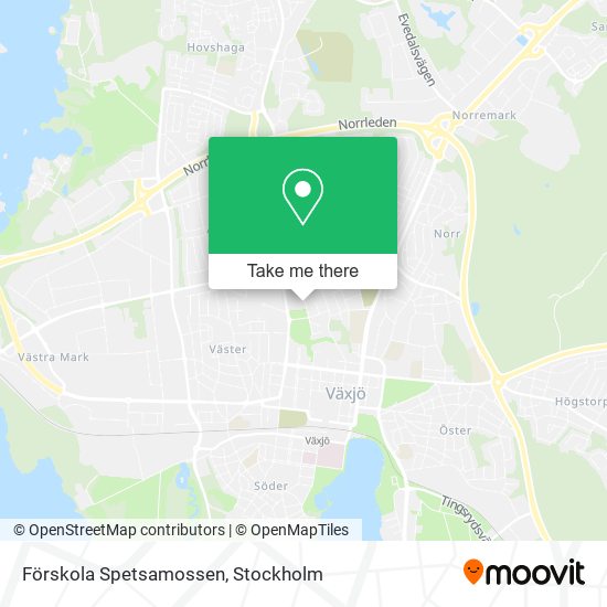 Förskola Spetsamossen map