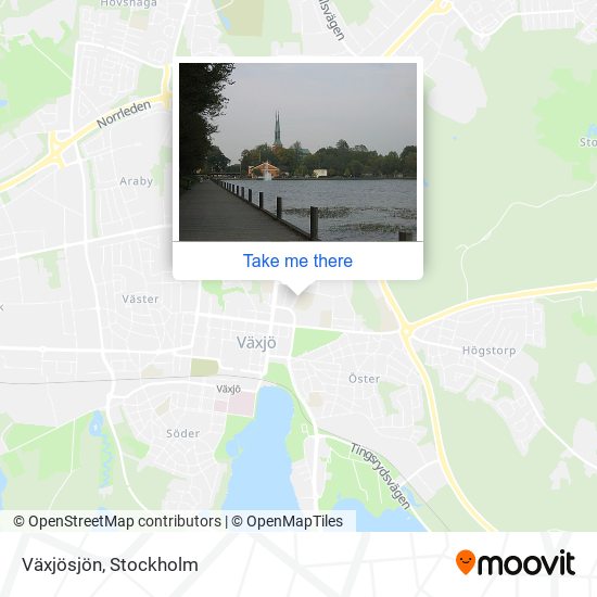 Växjösjön map
