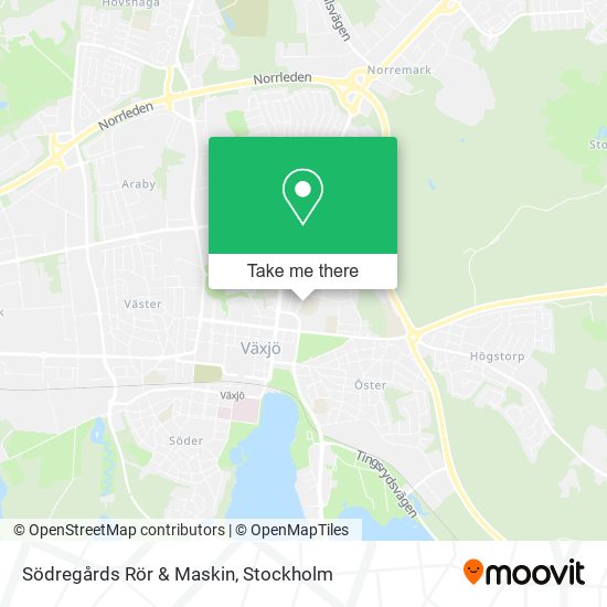 Södregårds Rör & Maskin map