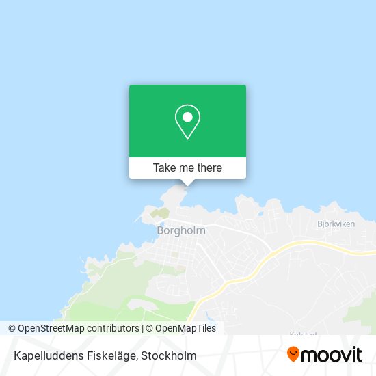 Kapelluddens Fiskeläge map