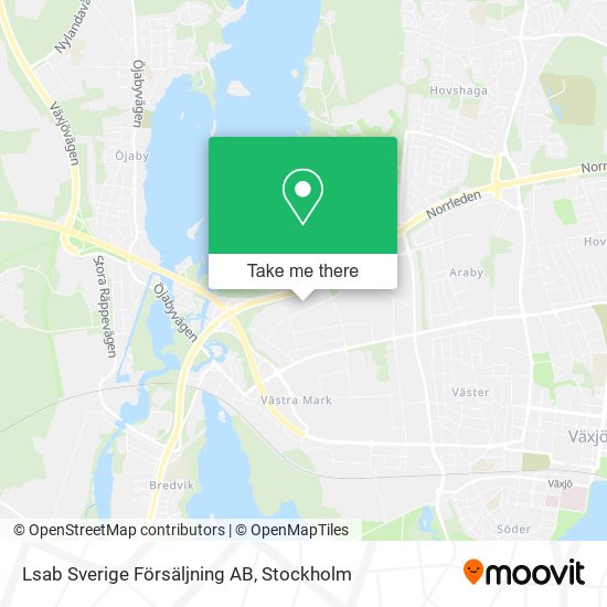 Lsab Sverige Försäljning AB map