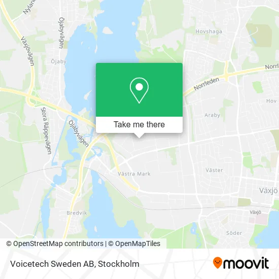 Voicetech Sweden AB map