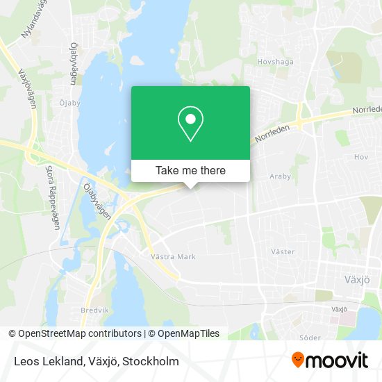 Leos Lekland, Växjö map