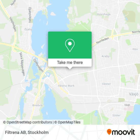 Filtrena AB map
