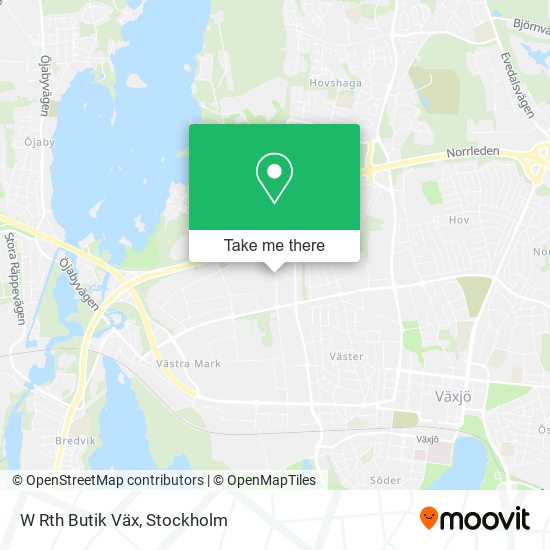 W Rth Butik Väx map