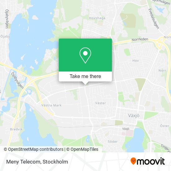 Meny Telecom map