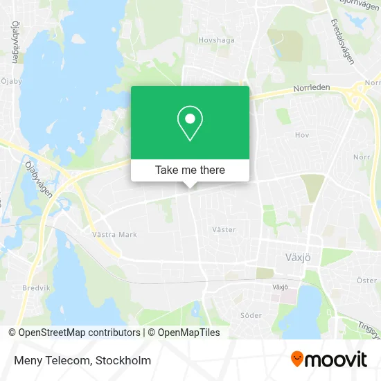 Meny Telecom map