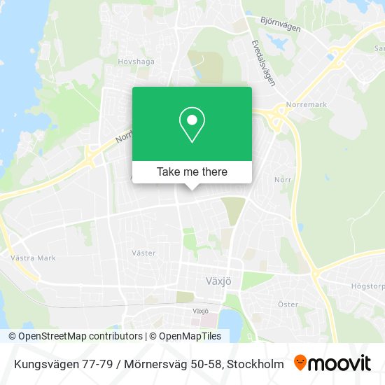 Kungsvägen 77-79 / Mörnersväg 50-58 map