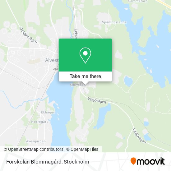 Förskolan Blommagård map