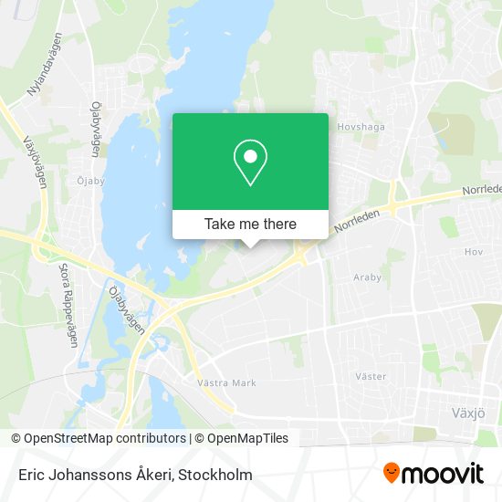 Eric Johanssons Åkeri map