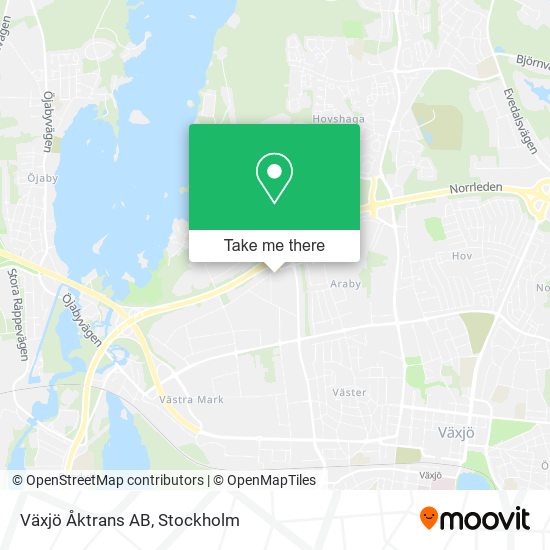 Växjö Åktrans AB map