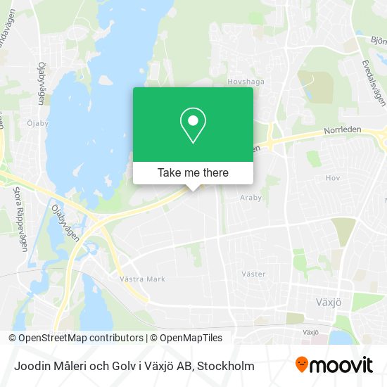 Joodin Måleri och Golv i Växjö AB map