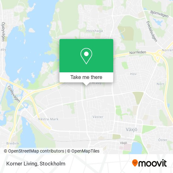 Korner Living map