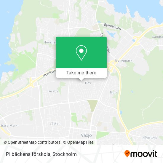 Pilbäckens förskola map