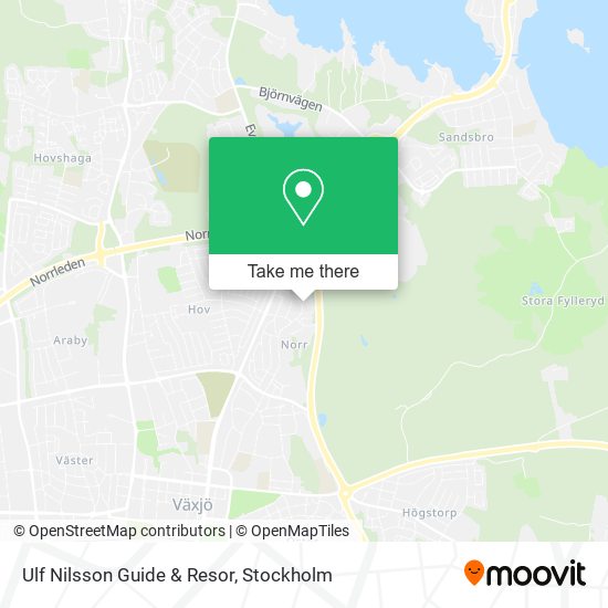 Ulf Nilsson Guide & Resor map