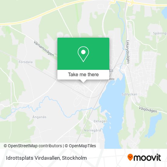 Idrottsplats Virdavallen map