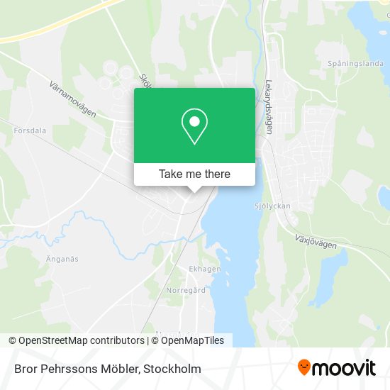 Bror Pehrssons Möbler map