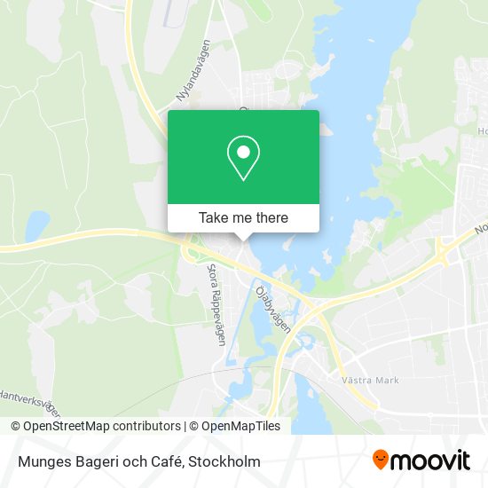 Munges Bageri och Café map