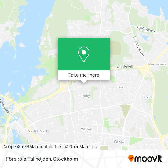 Förskola Tallhöjden map