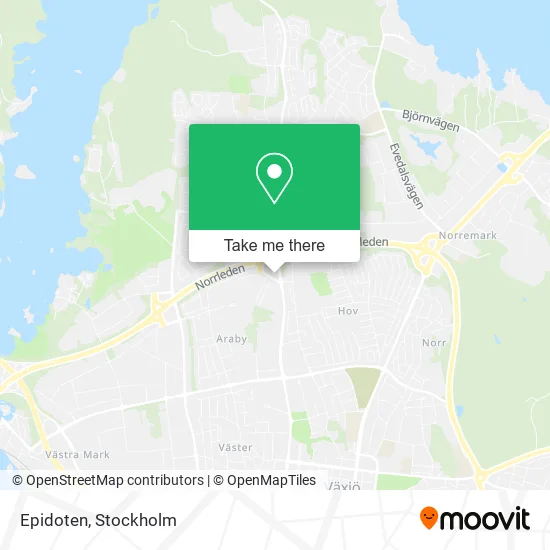 Epidoten map