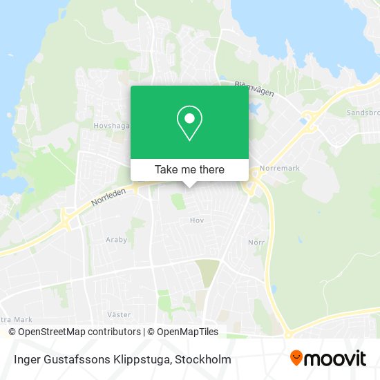 Inger Gustafssons Klippstuga map